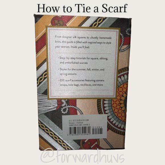Bundle Sale 3 for $15 | How to Tie A Scarf Book - Picture 3 of 7